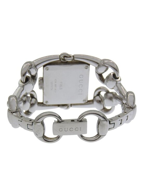 Gucci Signoria 116.3 Stainless Steel Quartz Analog Display White Shell main image 7